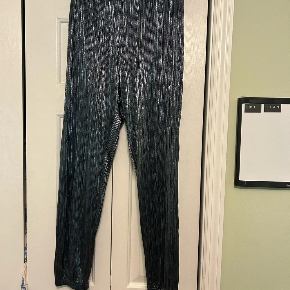 Victoria's Secret Shimmering Black Pajama Pants - Picture 3 of 3
